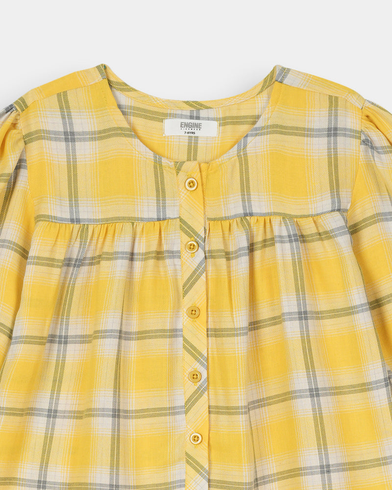 Girls Check Dress - Engine - Buy Now