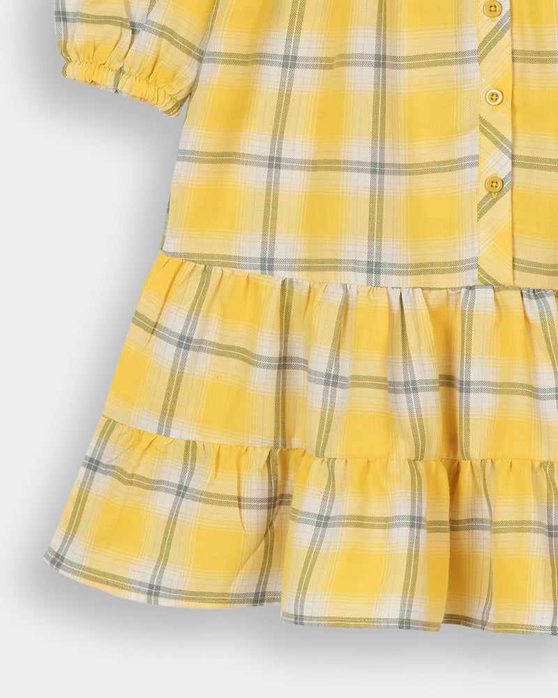 Girls Check Dress - Engine - Buy Now