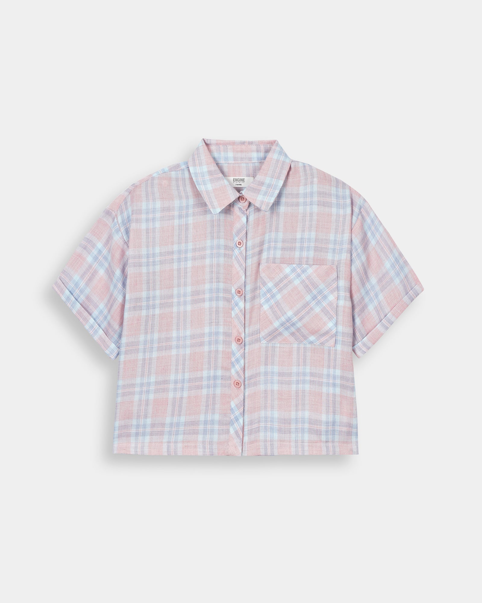 Girls Check Top - Engine - Buy Now