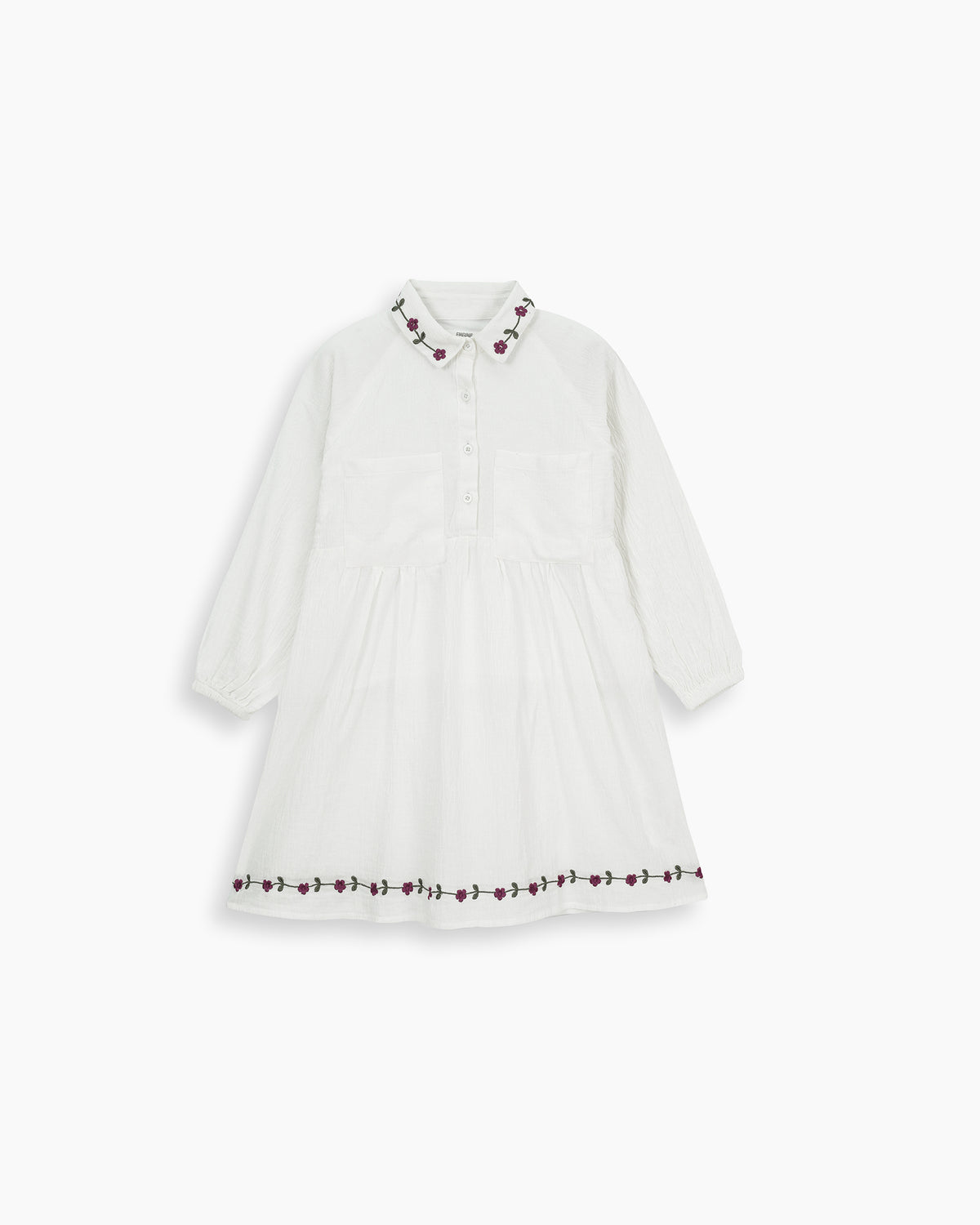 Girls Embroidered Dress - Engine - Buy Now