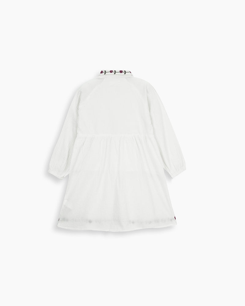 Girls Embroidered Dress - Engine - Buy Now