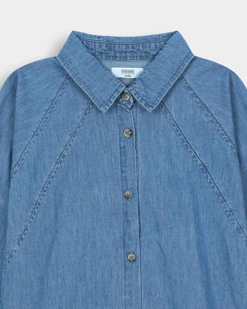 Girls Button Down Top - Engine - Buy Now