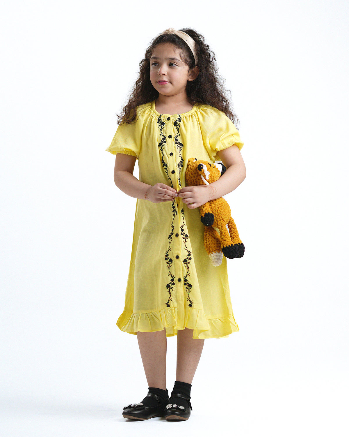 Girls Embroidered Dress - Engine - Buy Now