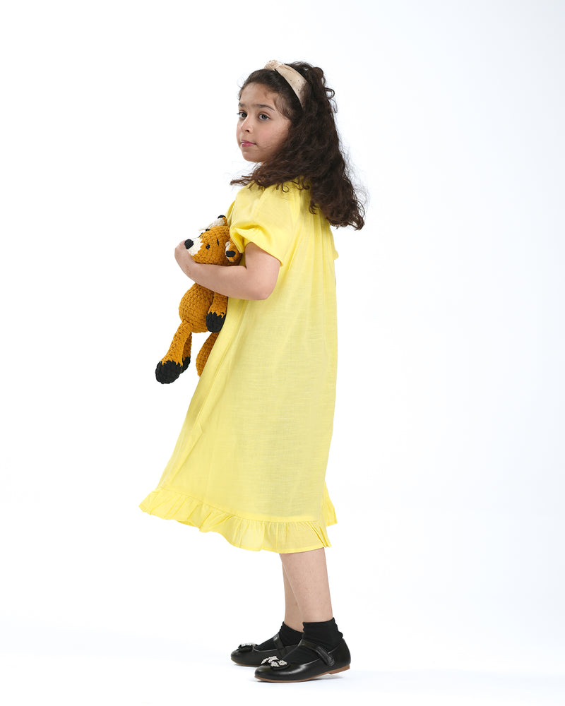 Girls Embroidered Dress - Engine - Buy Now