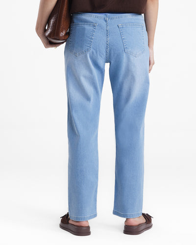 Women Mom Fit Denim
