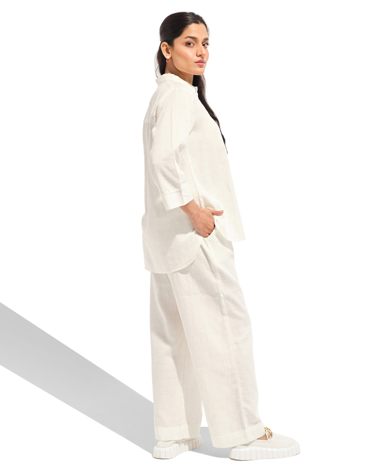 Women Solid Co-ord Set - Engine - Buy Now