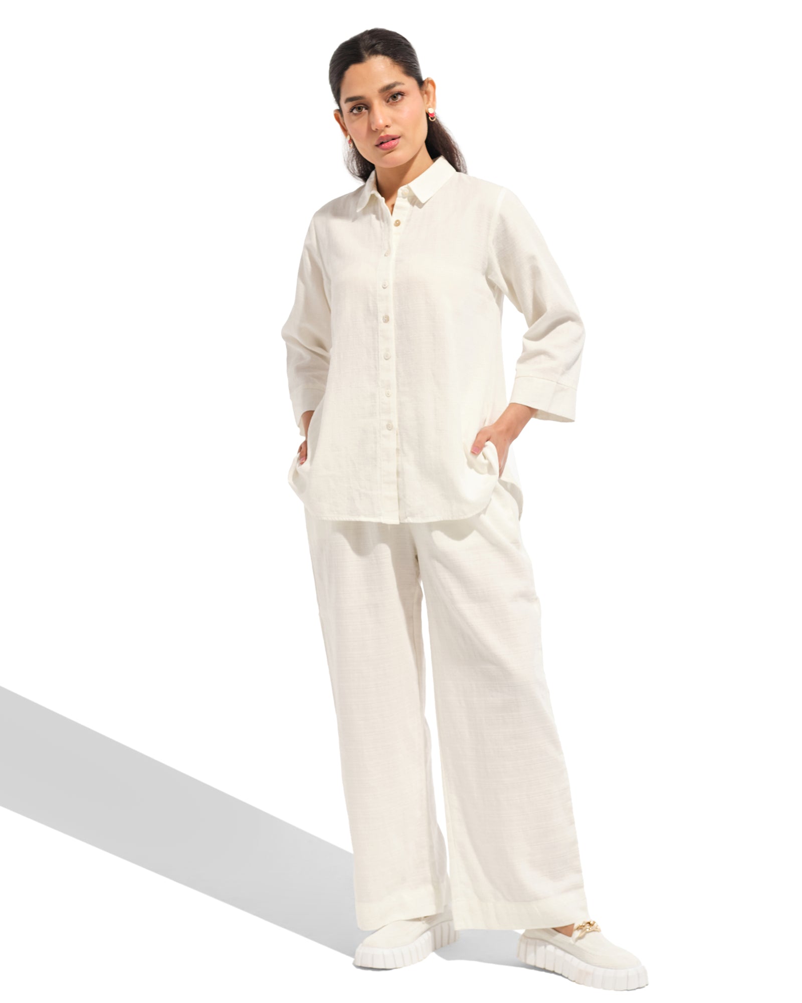 Women Solid Co-ord Set - Engine - Buy Now