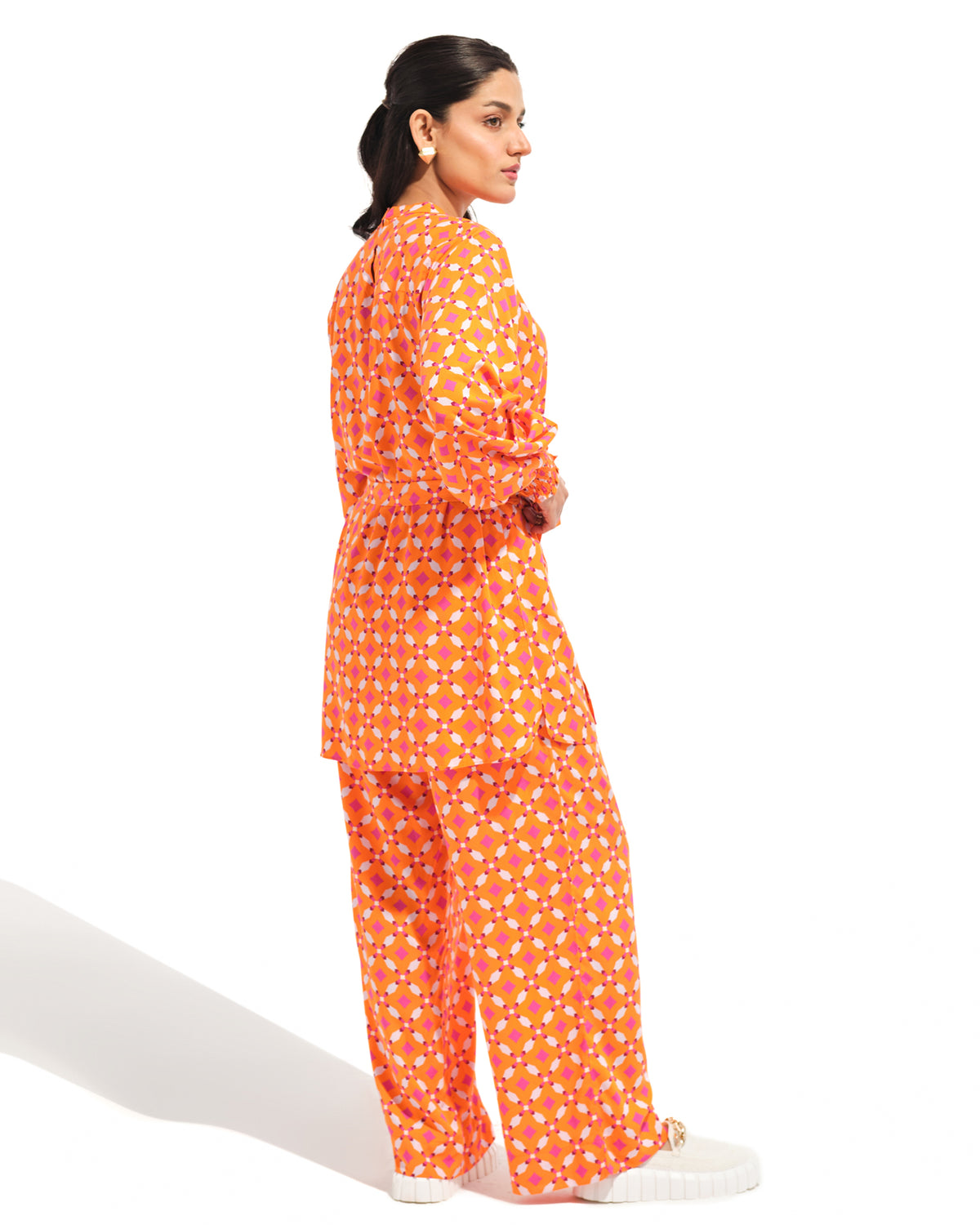Women Printed Co-ord Set - Engine - Buy Now