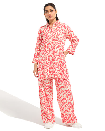 Women Floral Printed Matching Set