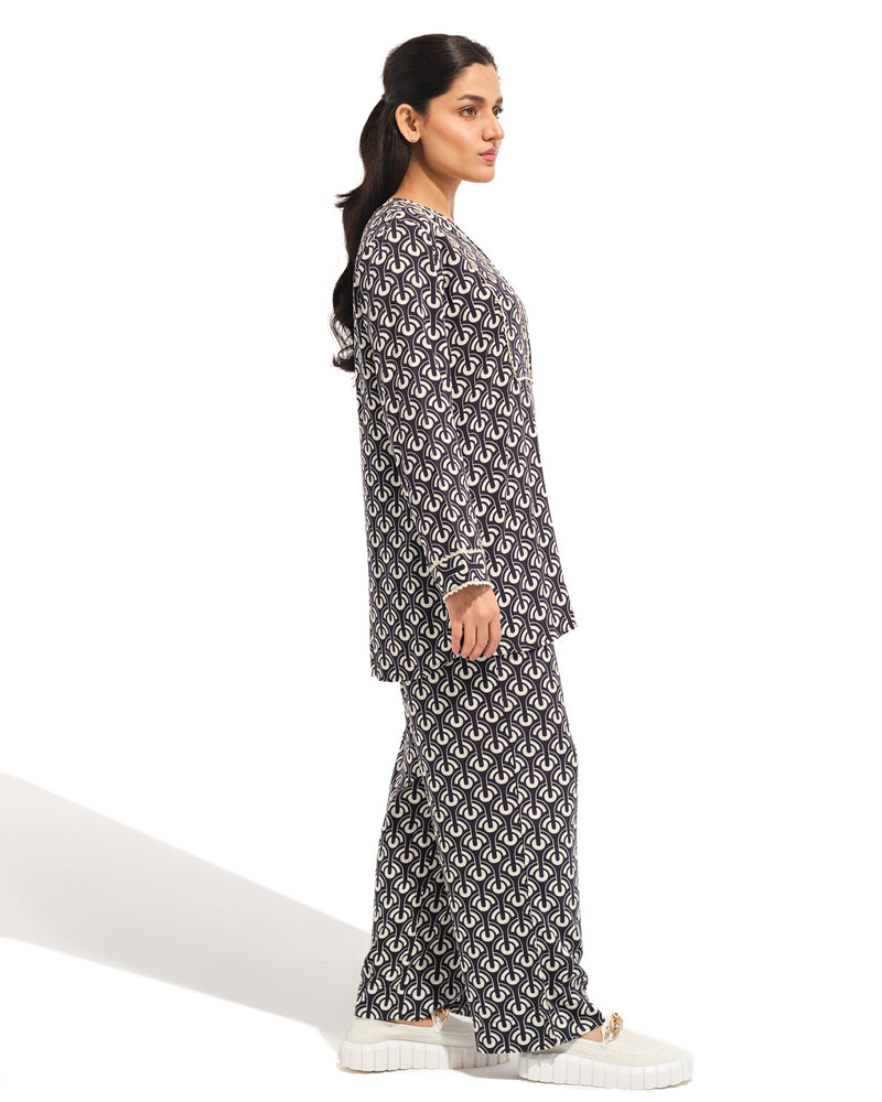 Women Monochrome Co-ord Set - Engine - Buy Now