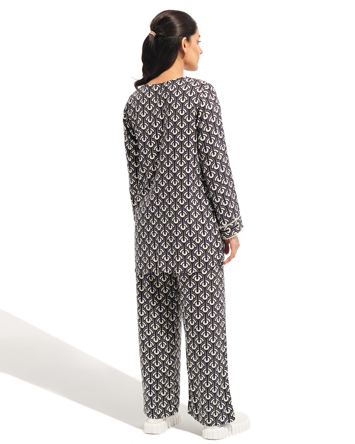 Women Monochrome Co-ord Set - Engine - Buy Now