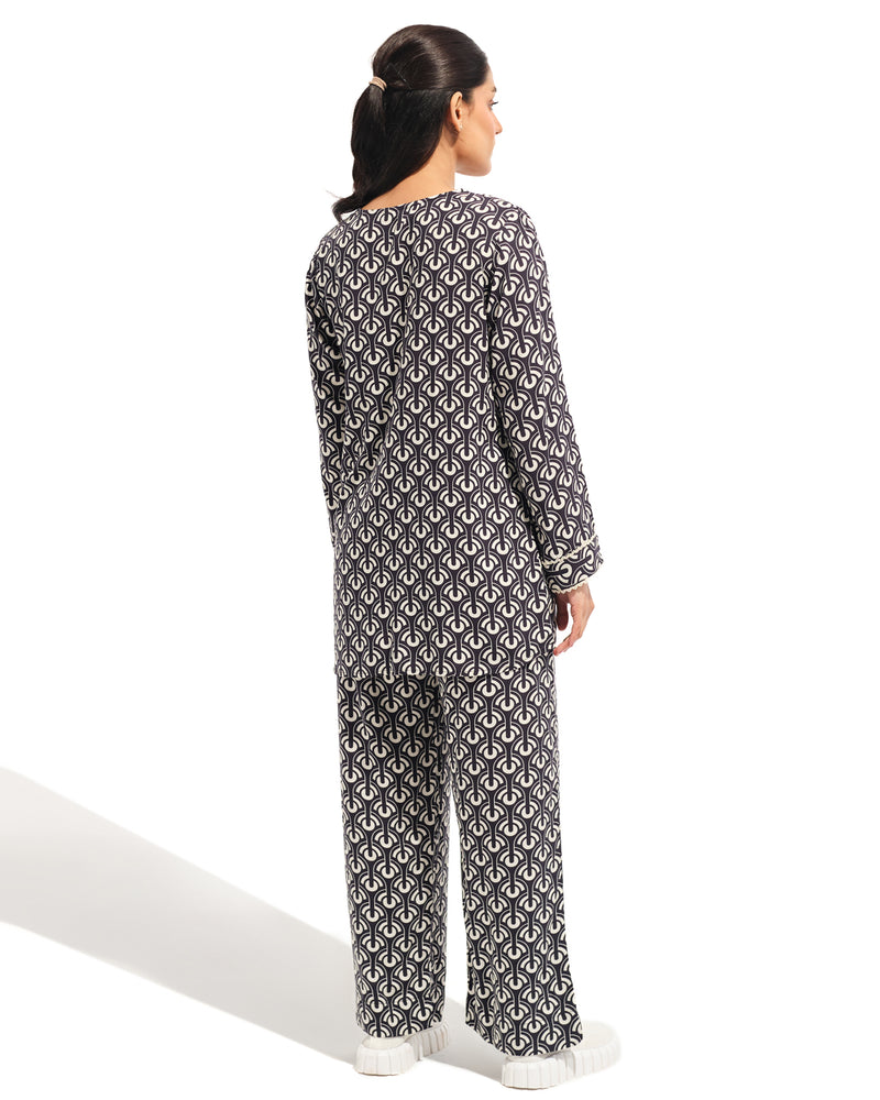 Women Monochrome Co-ord Set - Engine - Buy Now