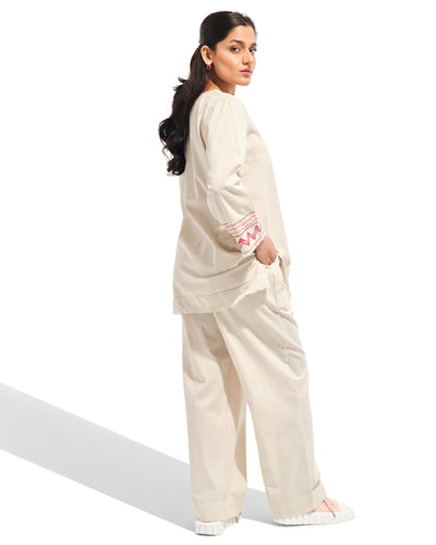 Women Embroidered Matching Set