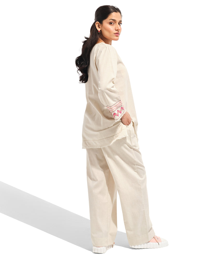 Women Embroidered Matching Set - Engine - Buy Now