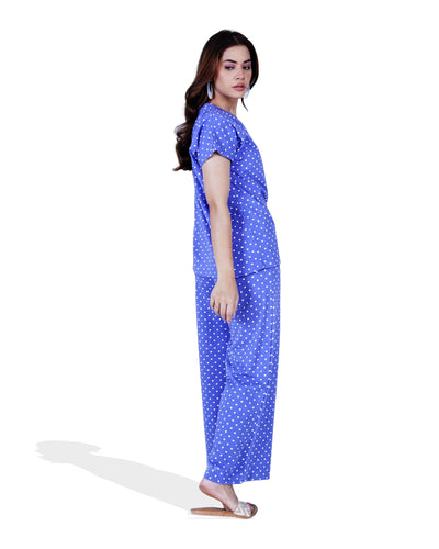 Women Printed Knit Suit