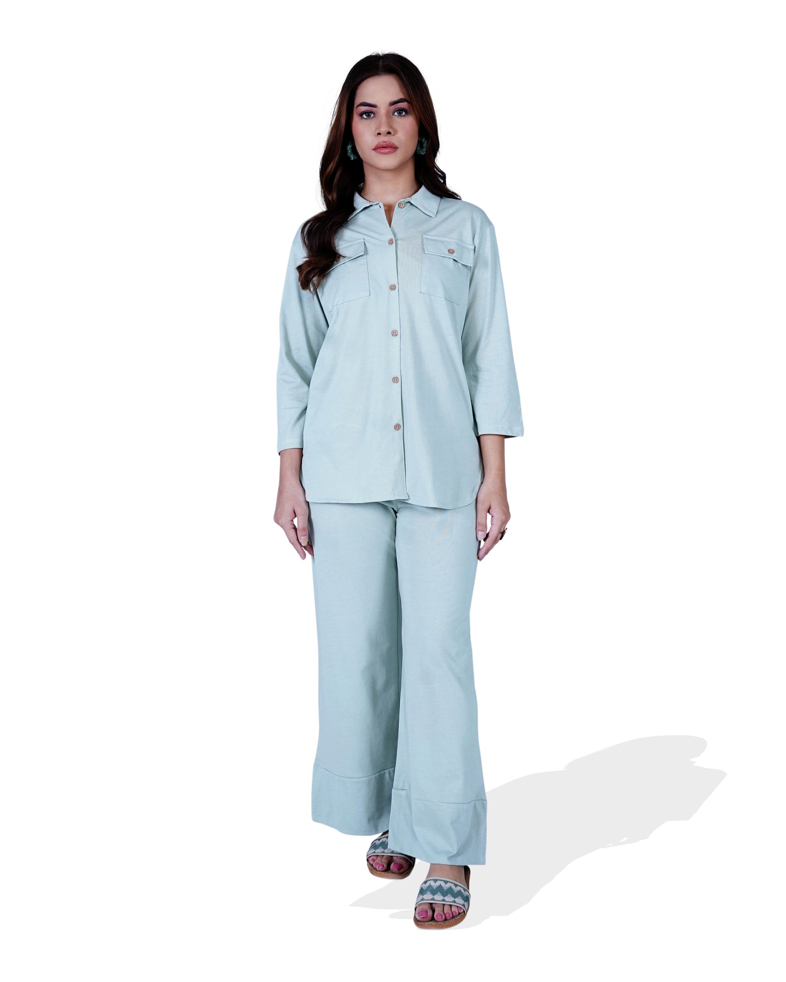 Women Solid Knit Suit - Engine - Buy Now