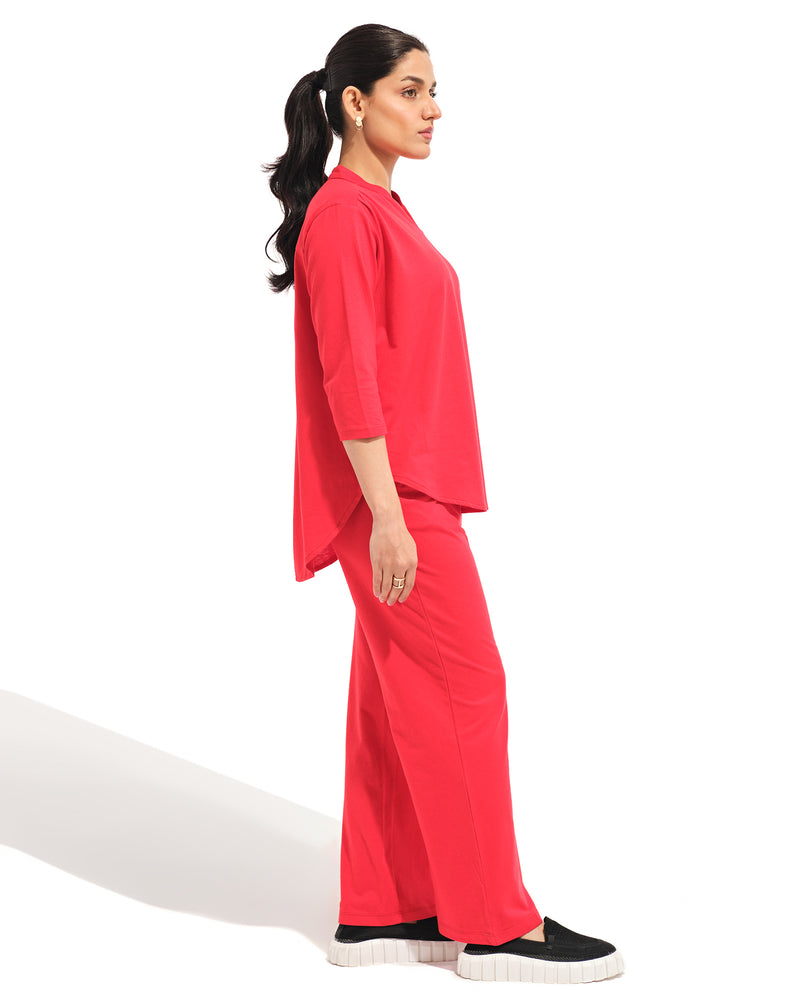 Women Self-textured Co-ord Set - Engine - Buy Now