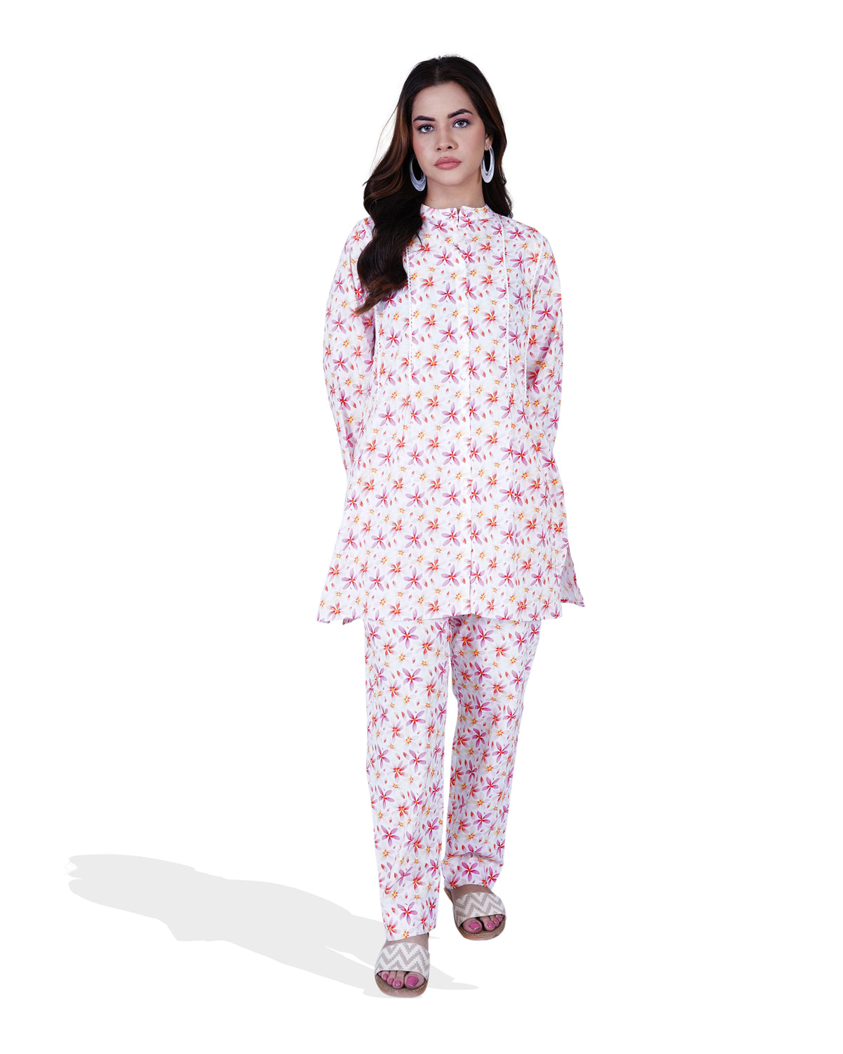 Women Floral Printed Co-ord Set - Engine - Buy Now