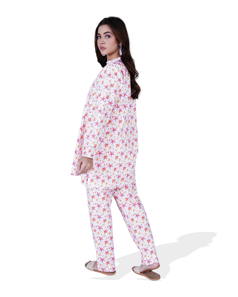 Women Floral Printed Co-ord Set - Engine - Buy Now