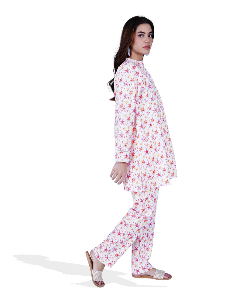 Women Floral Printed Co-ord Set - Engine - Buy Now