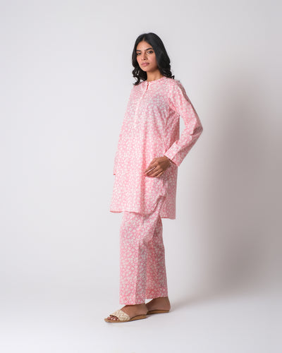 Women  Printed Woven Co-ord Set