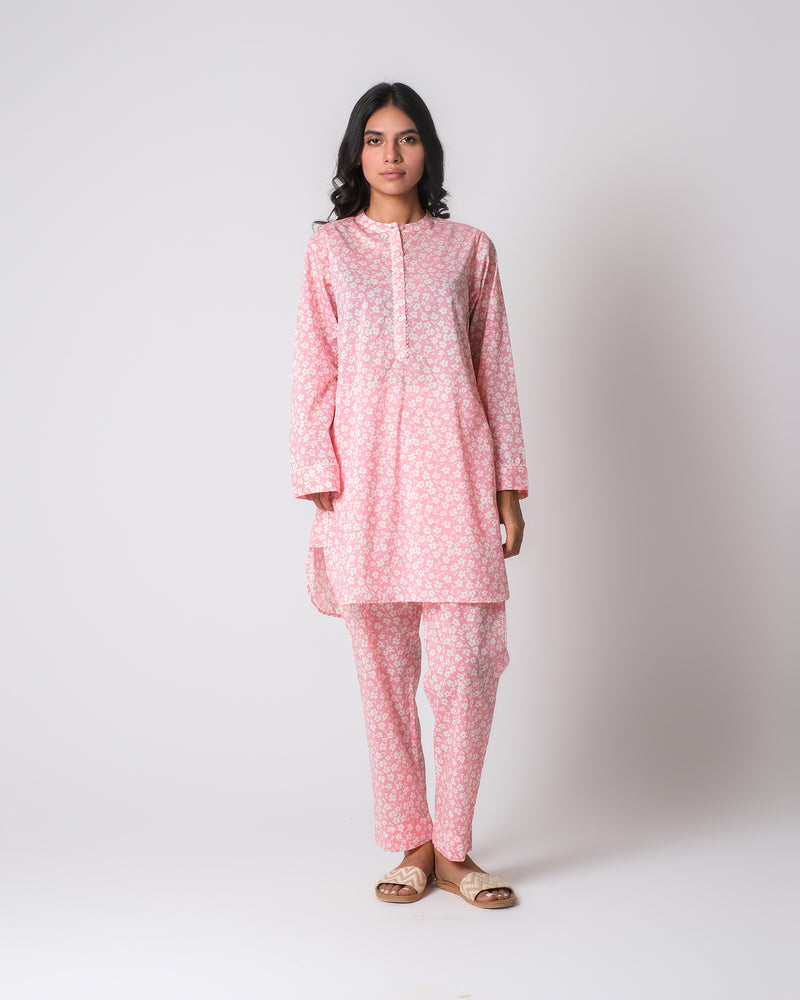 Women Printed Woven Co-ord Set - Engine - Buy Now