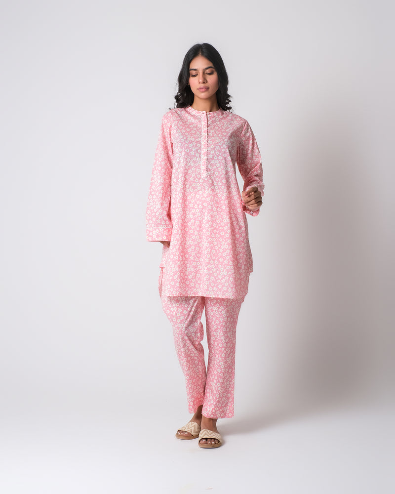 Women Printed Woven Co-ord Set - Engine - Buy Now