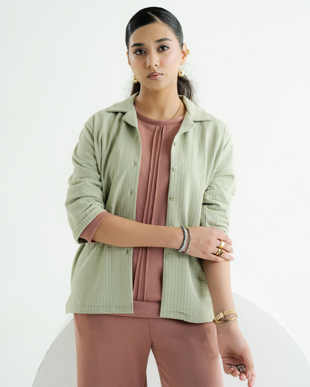 Women Button Down Top - Engine - Buy Now