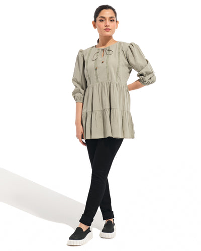 Women Double Tier Top