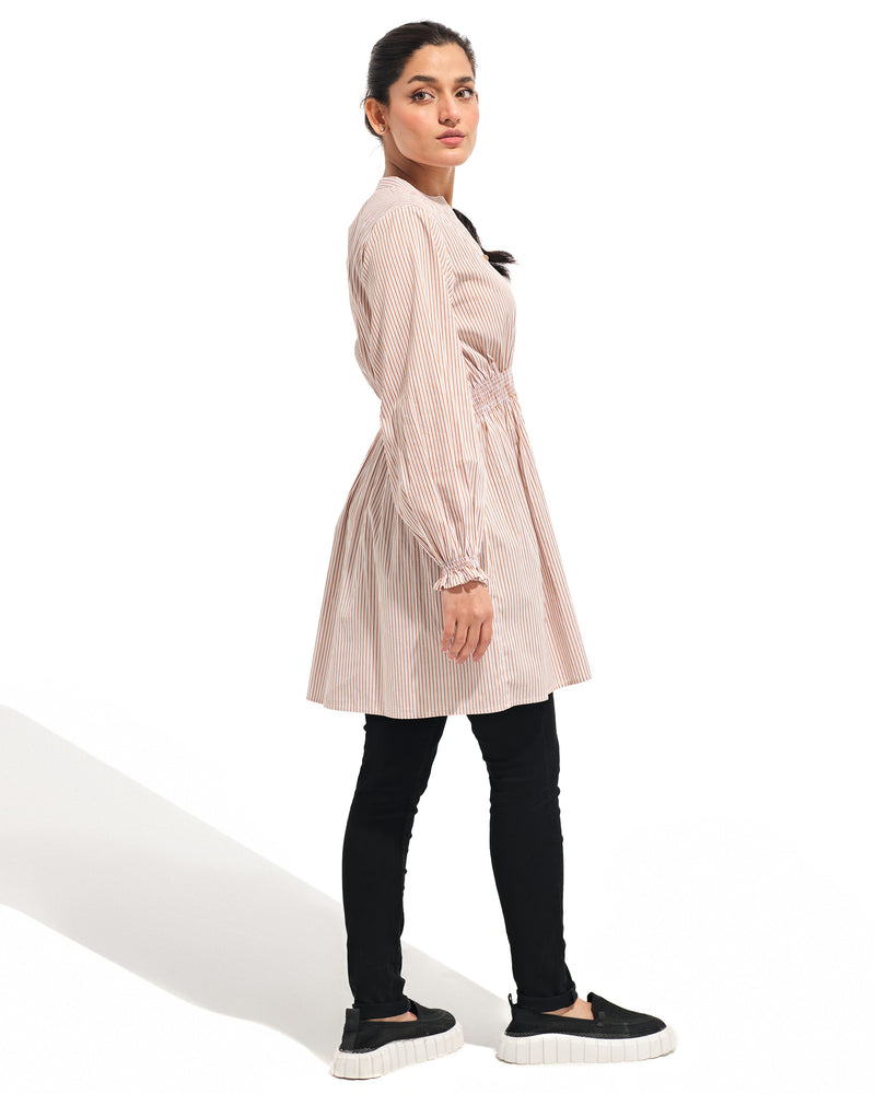 Women Striped Smocking Top - Engine - Buy Now