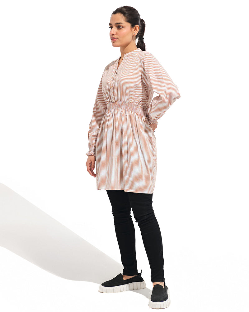 Women Striped Smocking Top - Engine - Buy Now
