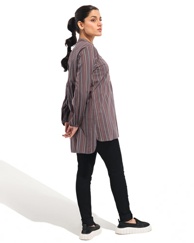 Women Striped Printed Top