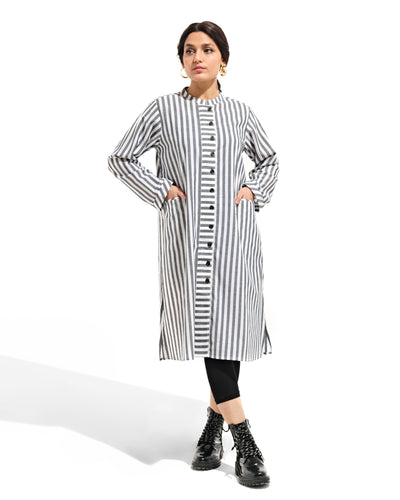 Women Striped Long Dress