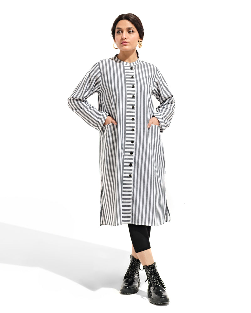 Women Striped Long Dress - Engine - Buy Now