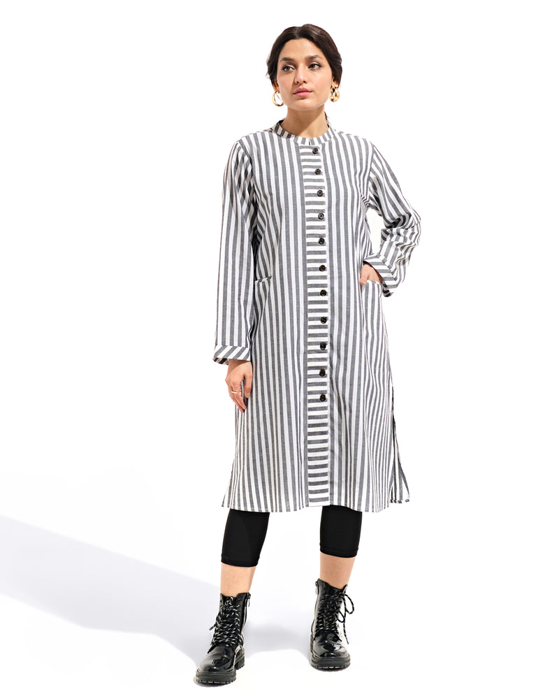 Women Striped Long Dress - Engine - Buy Now