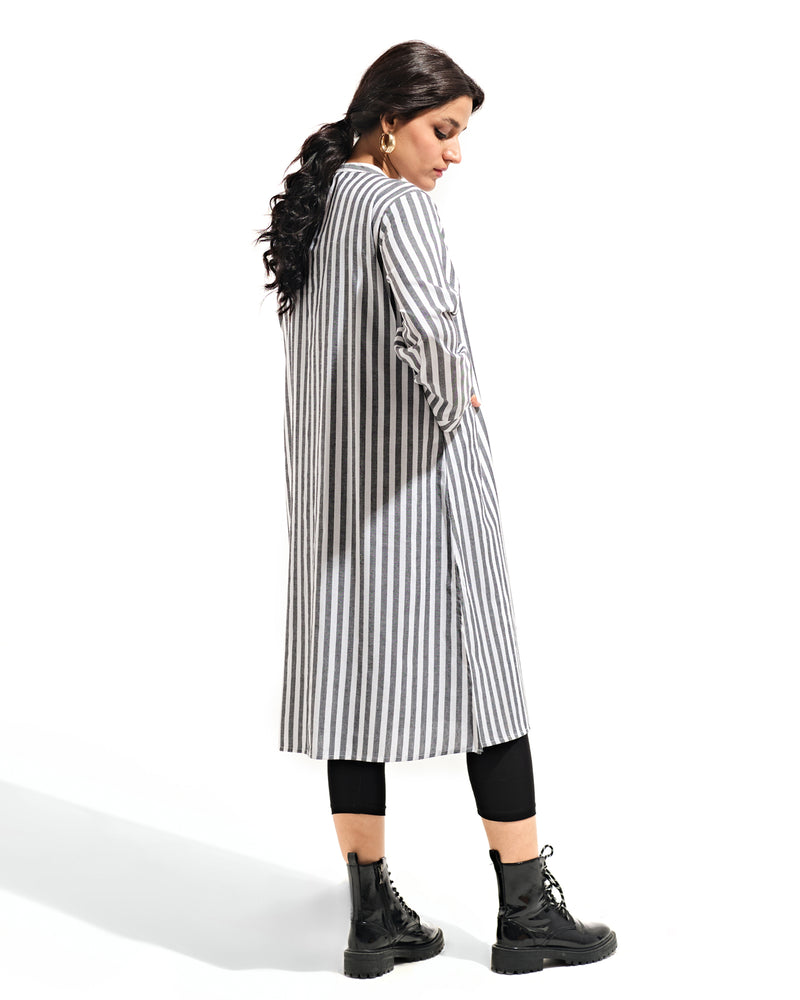 Women Striped Long Dress - Engine - Buy Now