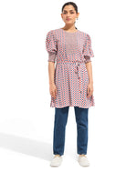 Women Printed Smocking Top - Engine - Buy Now