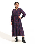 Women Printed Double Tier Dress - Engine - Buy Now