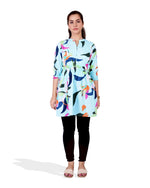 Women Printed Mid-Length Top - Engine - Buy Now