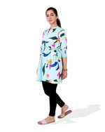 Women Printed Mid-Length Top - Engine - Buy Now