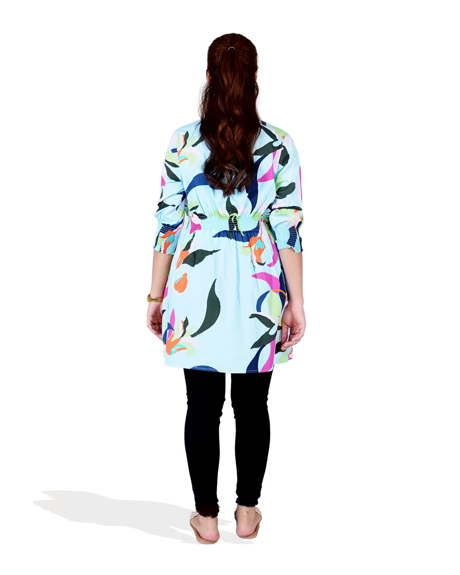 Women Printed Mid-Length Top - Engine - Buy Now