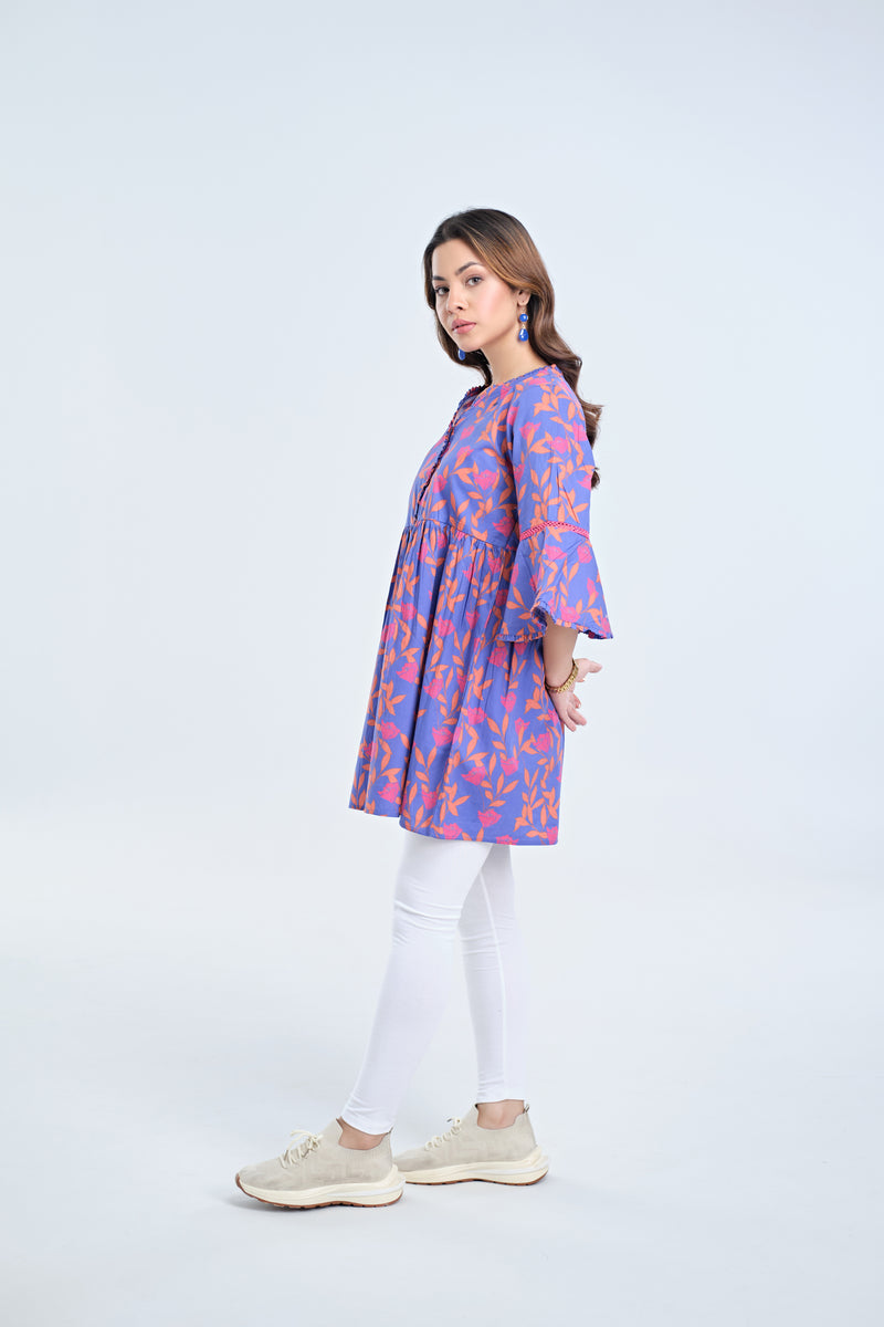 Women Mid-Length Printed Top - Engine - Buy Now
