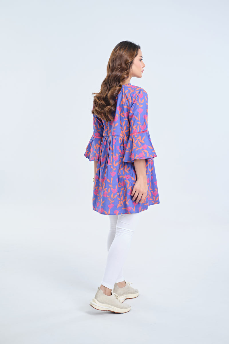 Women Mid-Length Printed Top - Engine - Buy Now
