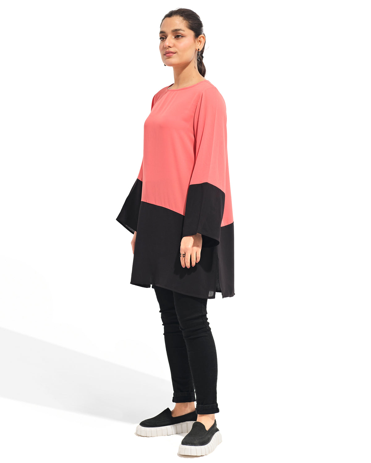 Women Color Block Top - Engine - Buy Now