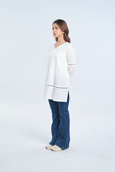 Women Fashion Mid-Length Top