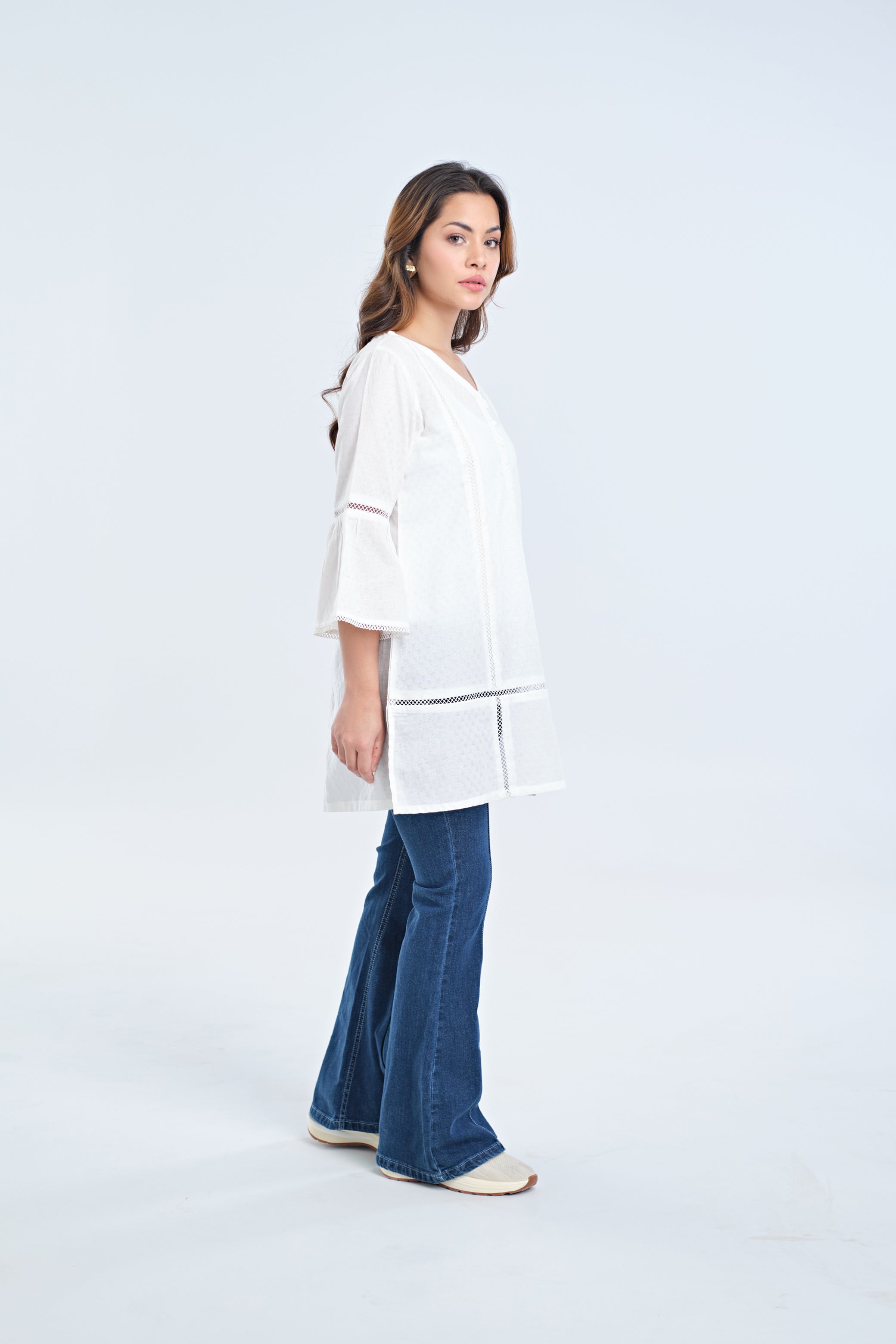 Women Fashion Mid-Length Top - Engine - Buy Now