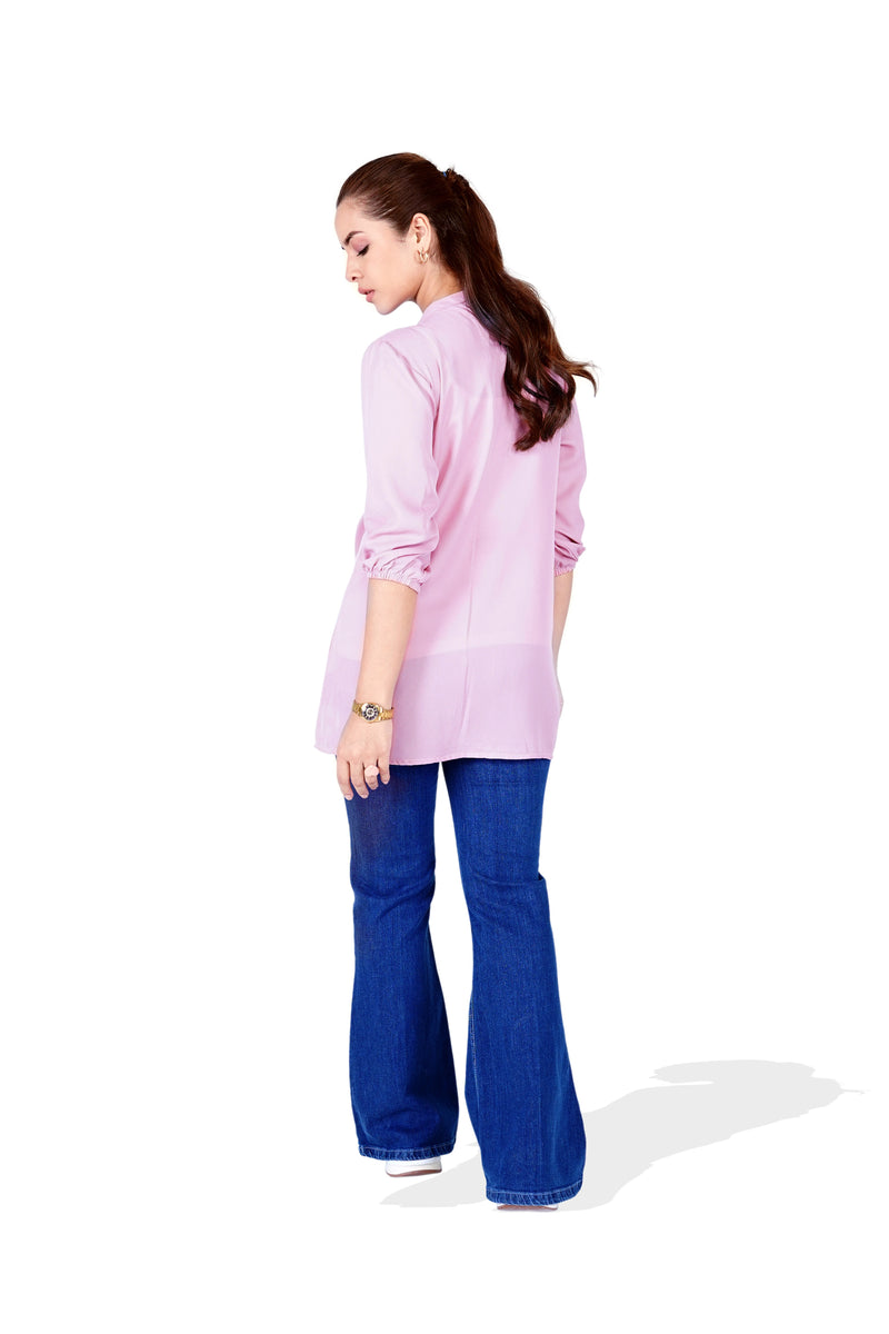 Women Pleated Mid-Length Top - Engine - Buy Now