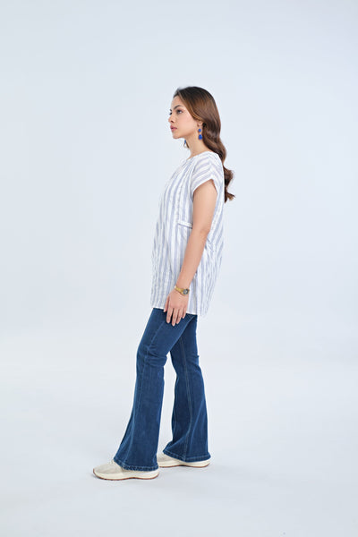 Women Fashion Mid-Length Top