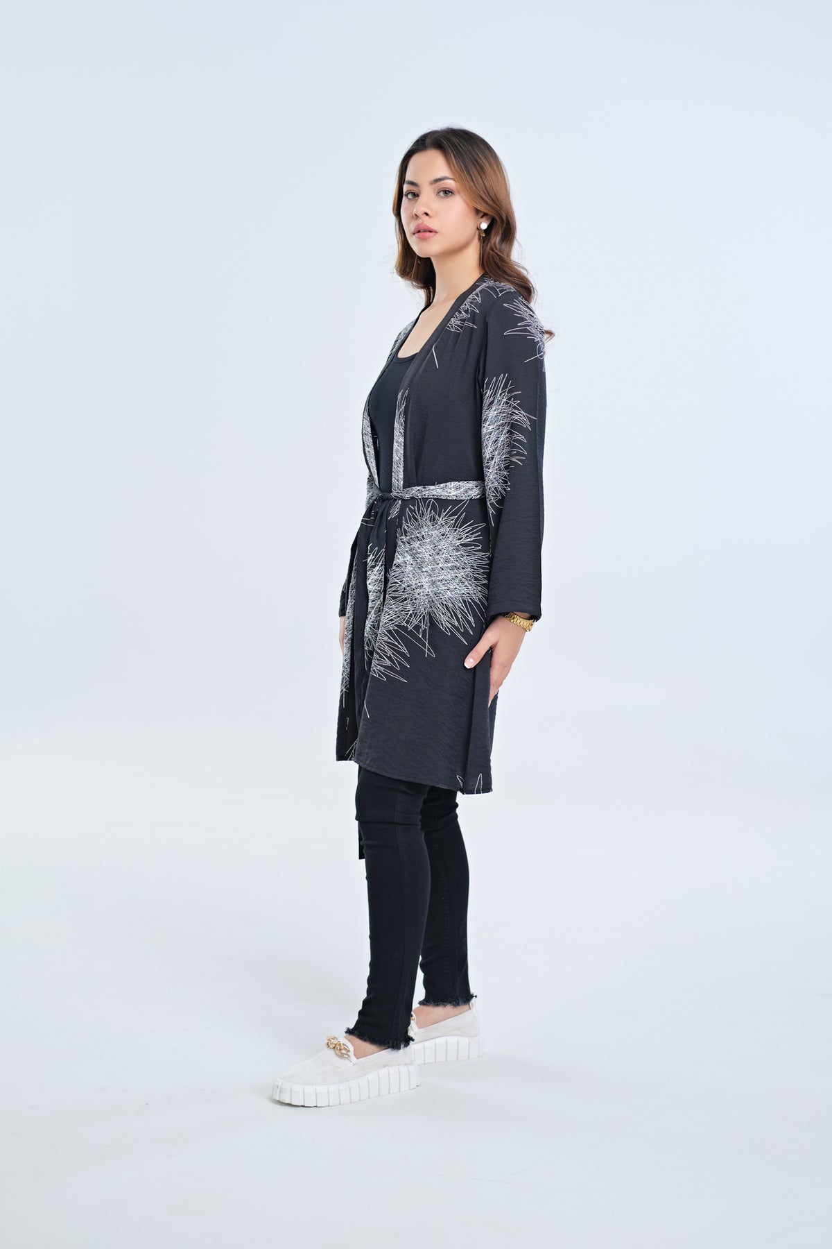 Women Front Open Woven Top - Engine - Buy Now