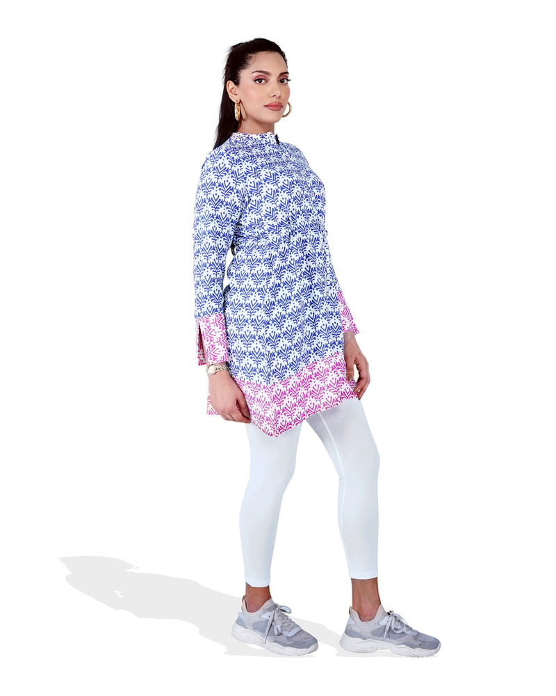 Women Printed Mid-Length Top - Engine - Buy Now